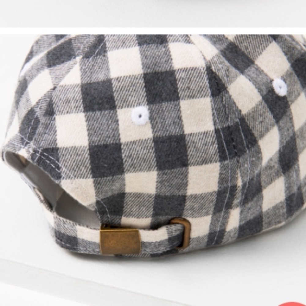 Buffalo Checkered Baseball Cap - Picture 3 of 4